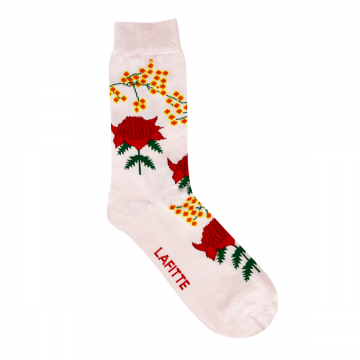 Socks | Waratah + Wattle | Cotton | Pink